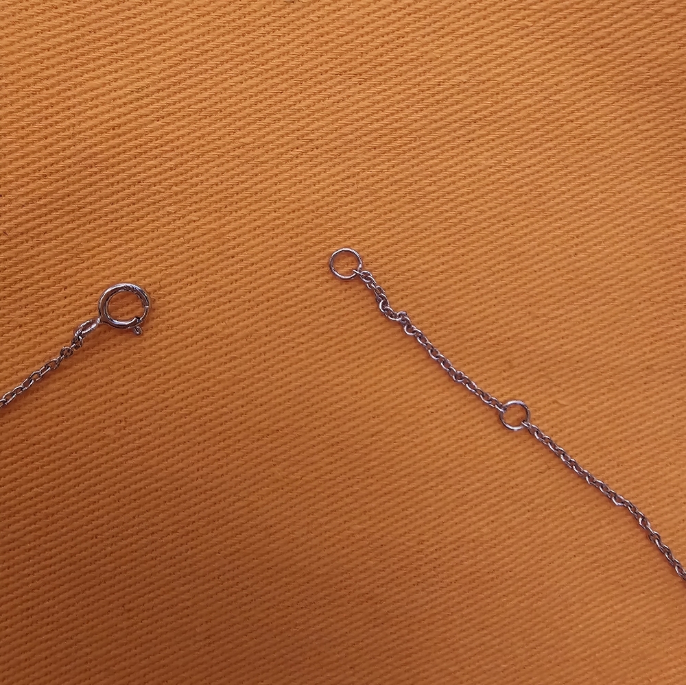 Sterling Silver "Love" Necklace - Picture 3 of 4